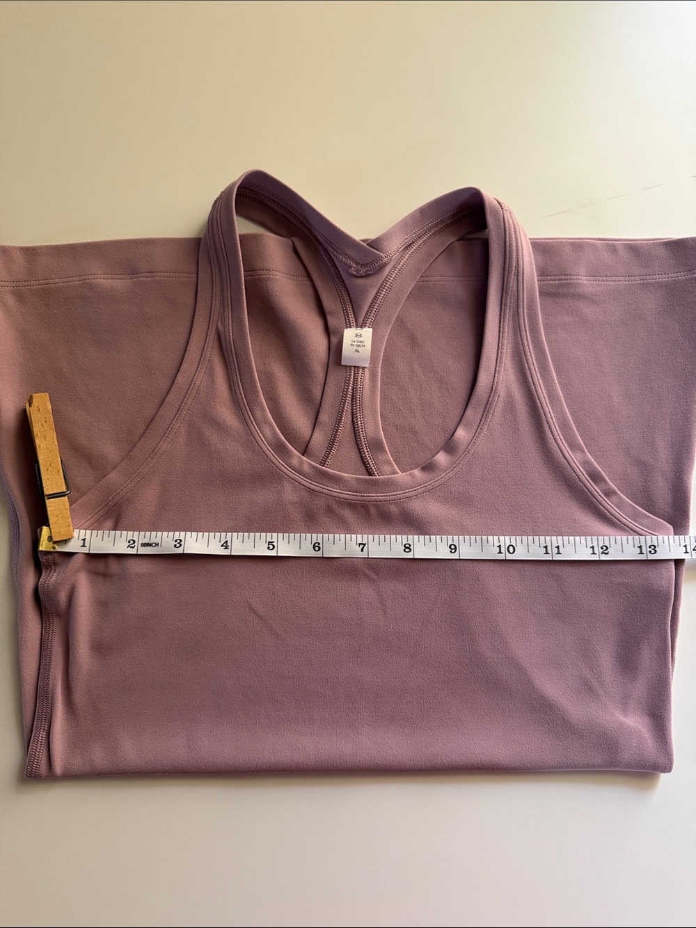 Lululemon Cool Racerback ll Tank Top Dusty Mauve Sz 6 - Picture 7 of 9